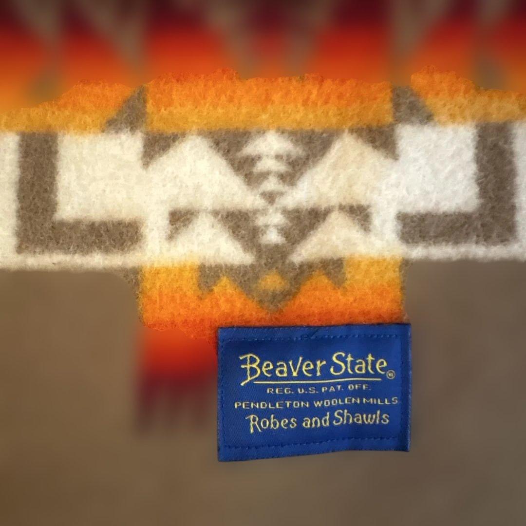 最終お値下げ⭐︎Pendleton Beaver State ブランケット　カーキ