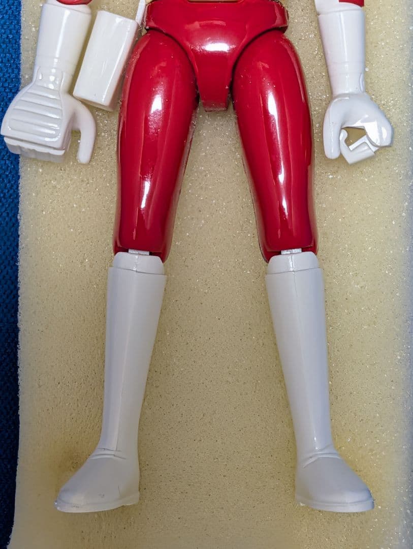 【未使用】電撃戦隊チェンジマン　超合金　チェンジレッド　デッドストック　当時物