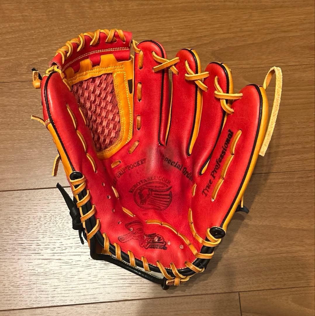 【極美品】KUBOTA SLUGGER KSN-25MS 野球 グローブ
