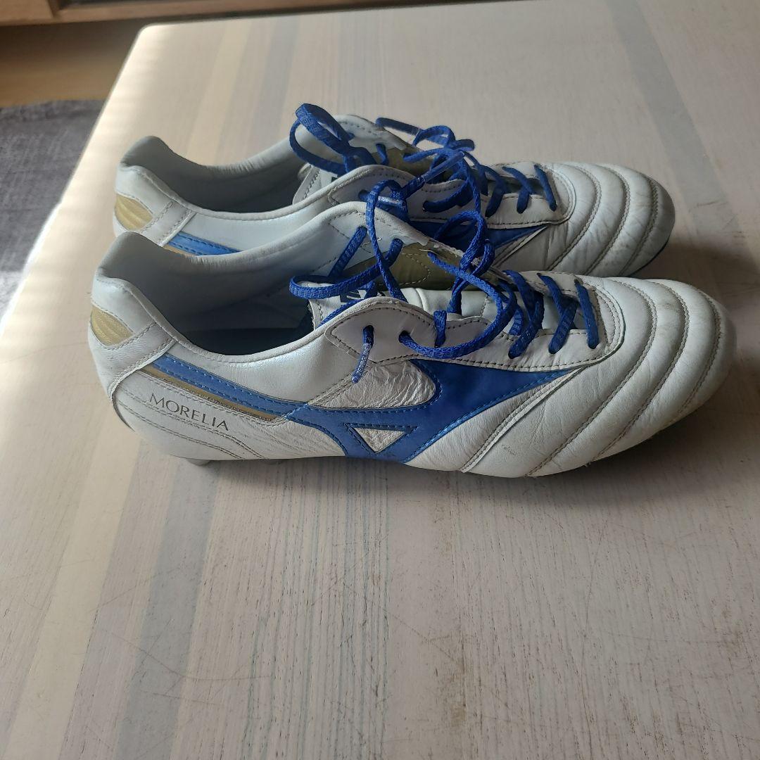 Mizuno Morelia 2JAPANサッカーシューズ ホワイト/ブルー