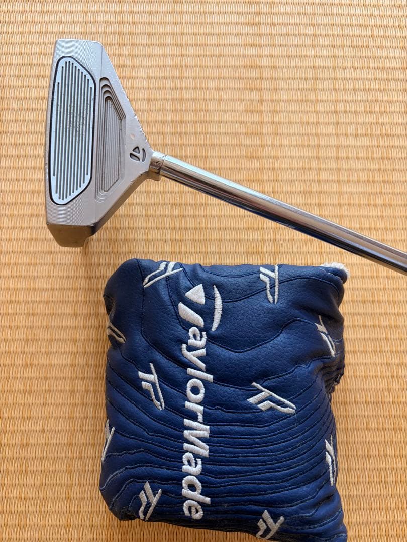 TaylorMade トラス　マレット型パター ヘッドカバー付き