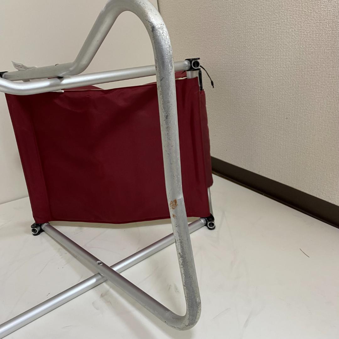 2脚セット peak LV-052PR レッドベージュ パッドインチェア