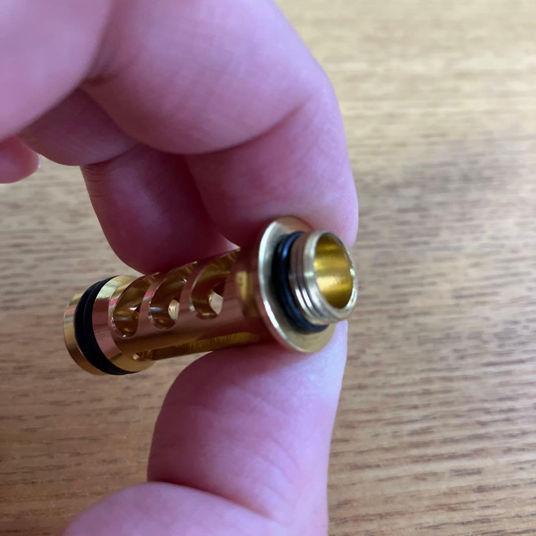 美品　廃盤　夢屋　センシティブショートハンドル　30mm アルミノブ　スタンド