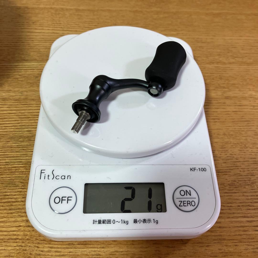 美品　廃盤　夢屋　センシティブショートハンドル　30mm アルミノブ　スタンド