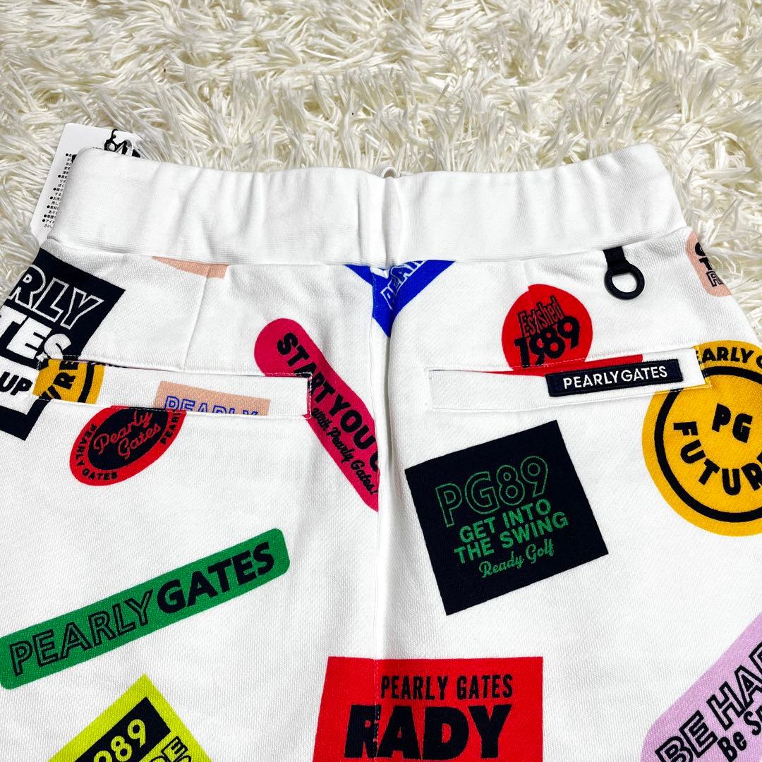 【美品】PEARLY GATES ストレッチミニスカート ゴルフウェア タグ付