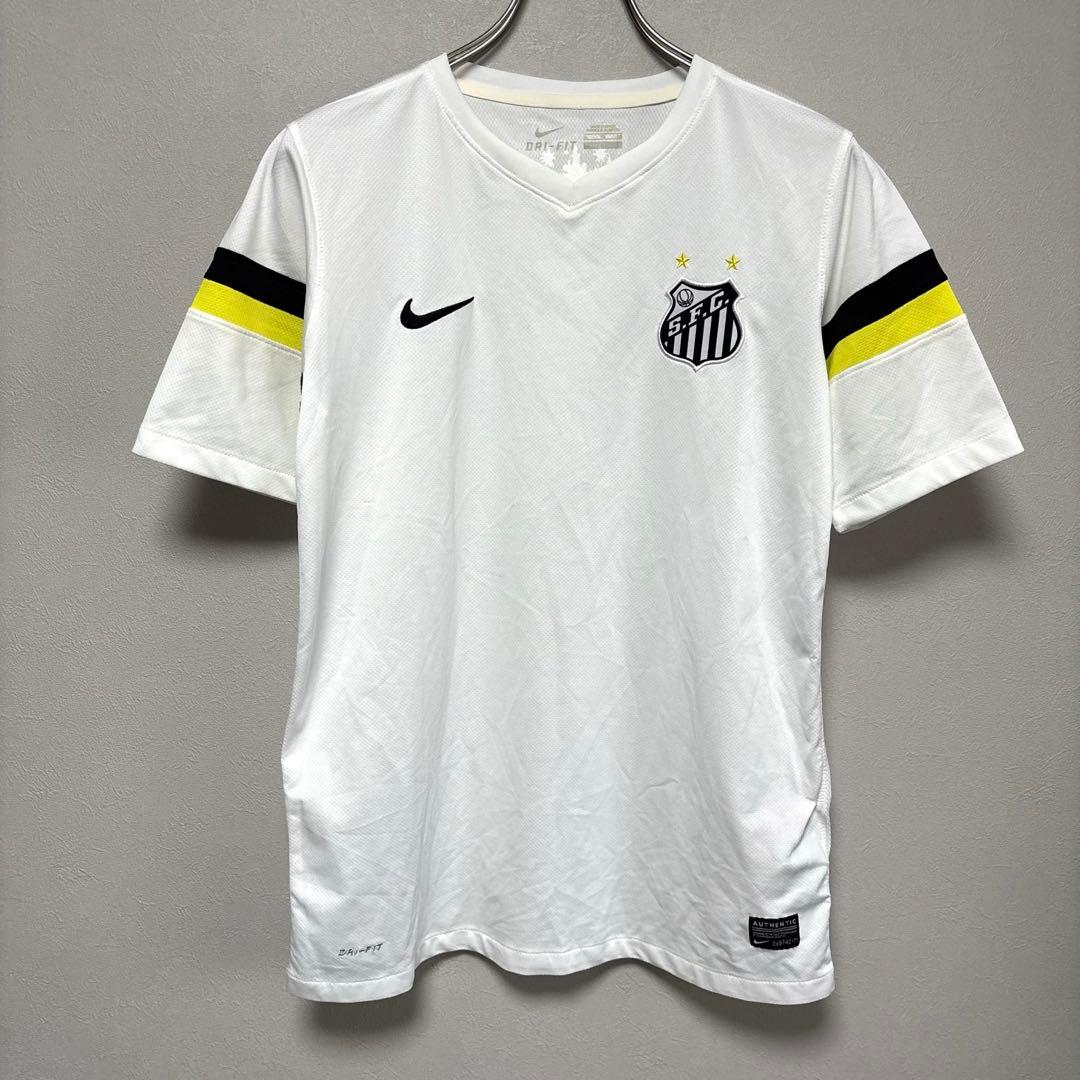 NIKEナイキ サントスFCユニフォーム 白 ホワイト XL SFCゲームシャツ