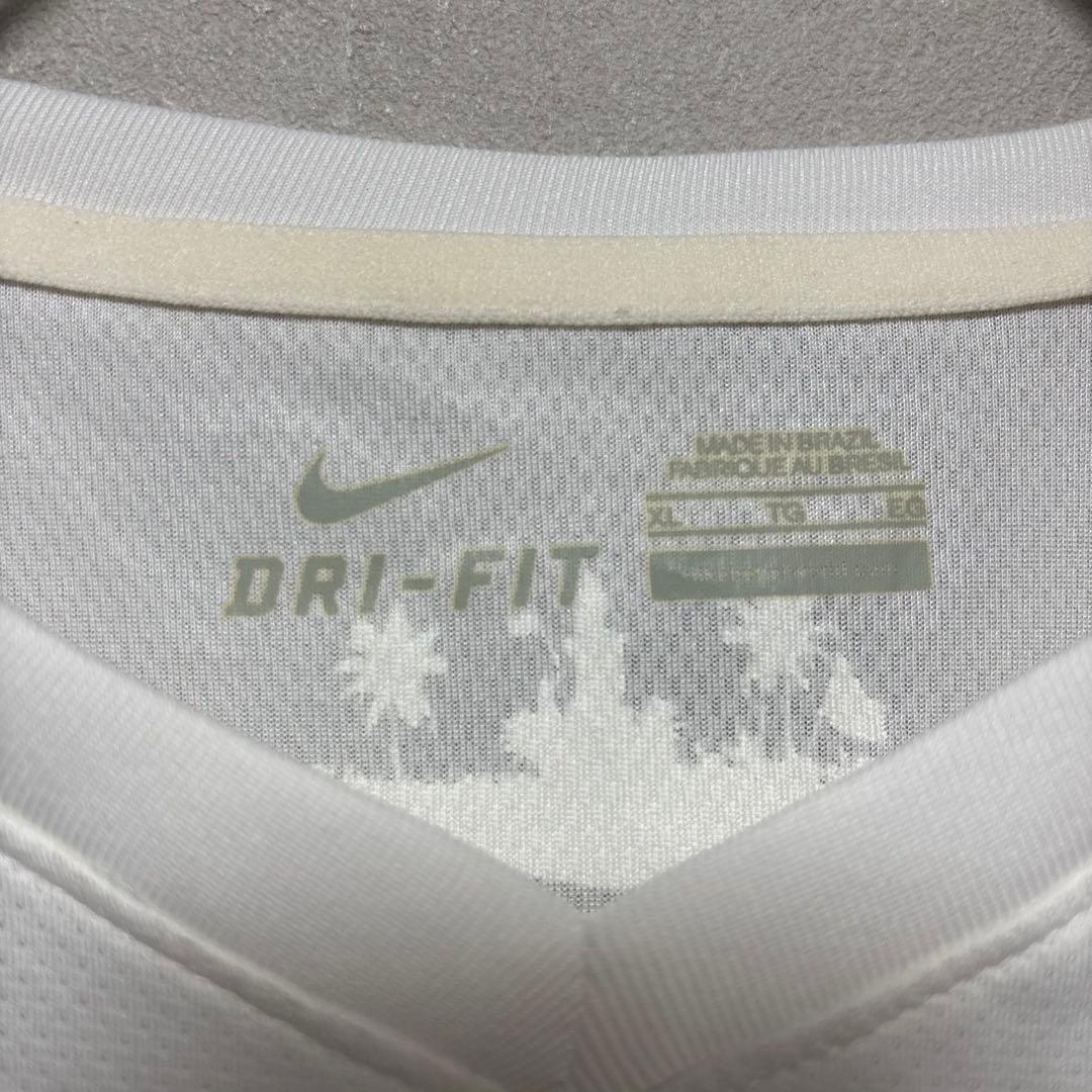 NIKEナイキ サントスFCユニフォーム 白 ホワイト XL SFCゲームシャツ