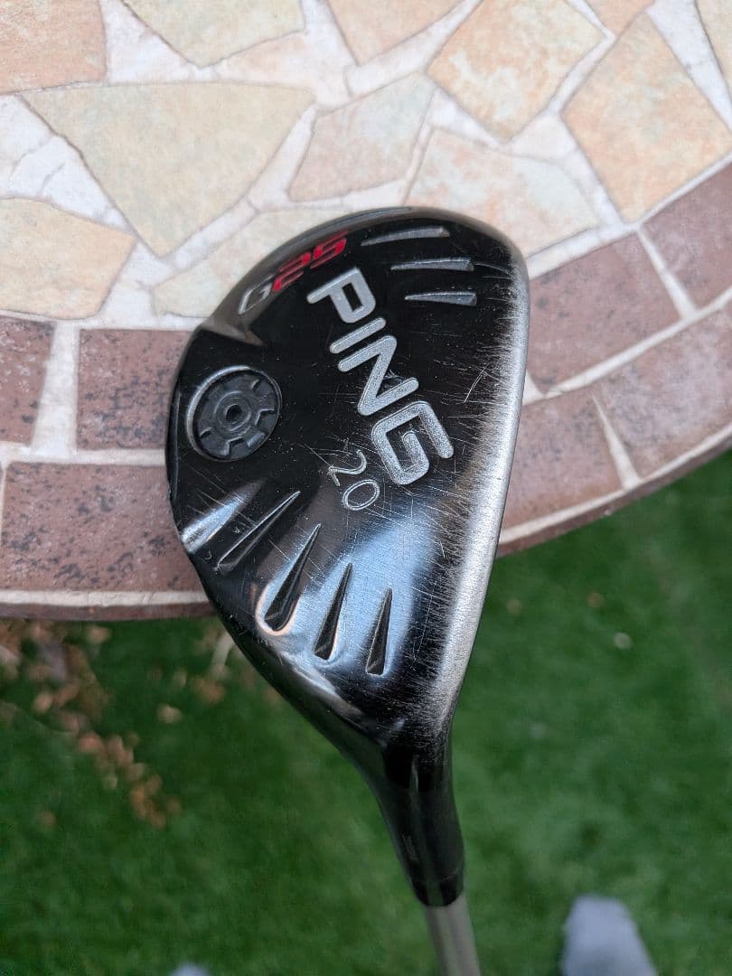 激安PING G25 ウッド·ユティリティ5本SET（1W/5W/20°U他)