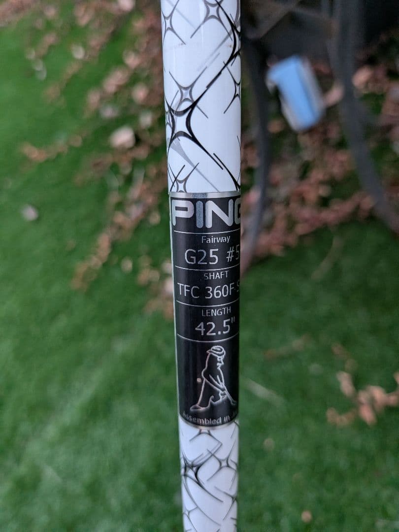 激安PING G25 ウッド·ユティリティ5本SET（1W/5W/20°U他)