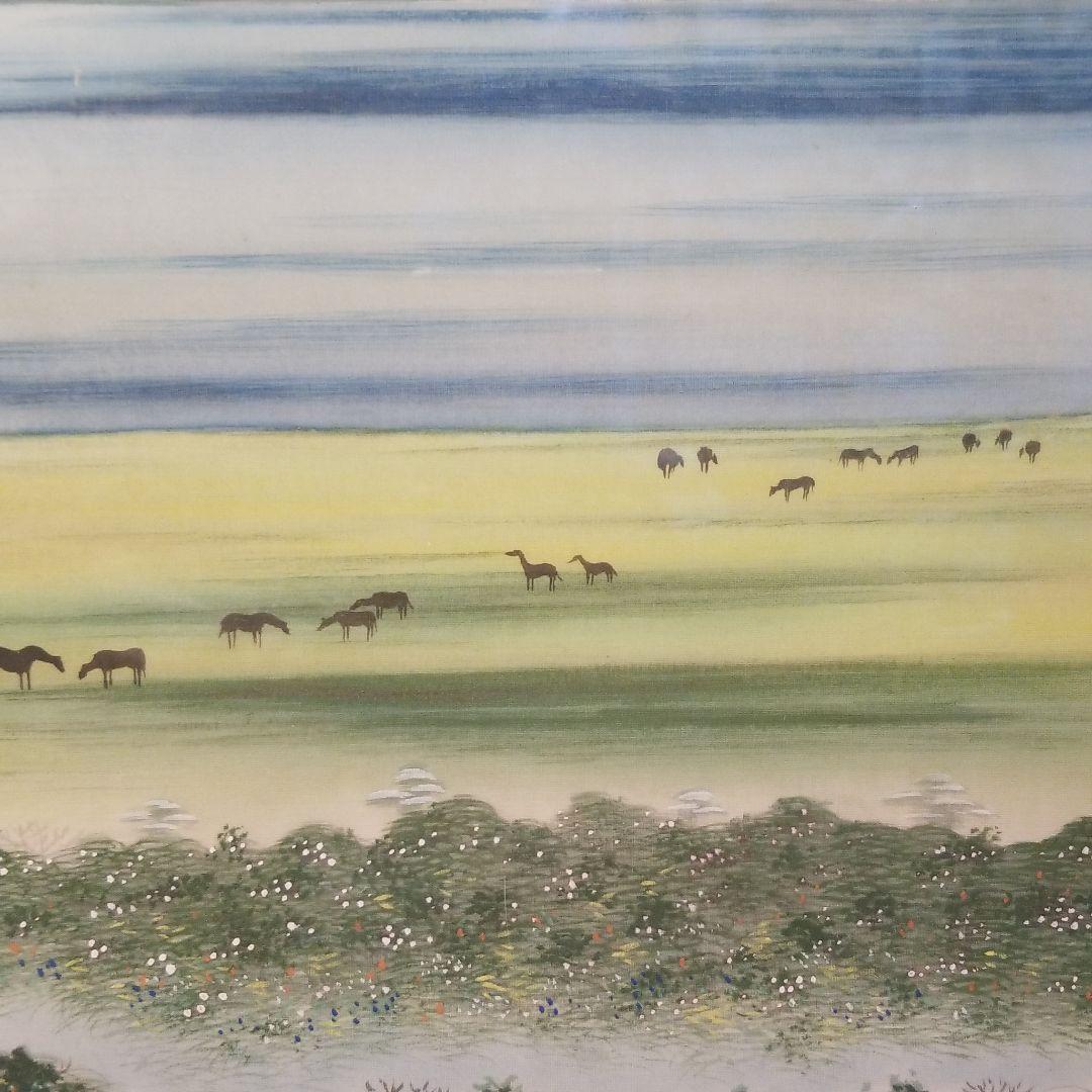 大作です　風景画　絵画　美術品　大型額縁　インテリア