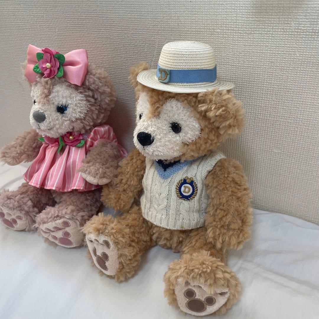 ダッフィー&シェリーメイ　ぬいぐるみ