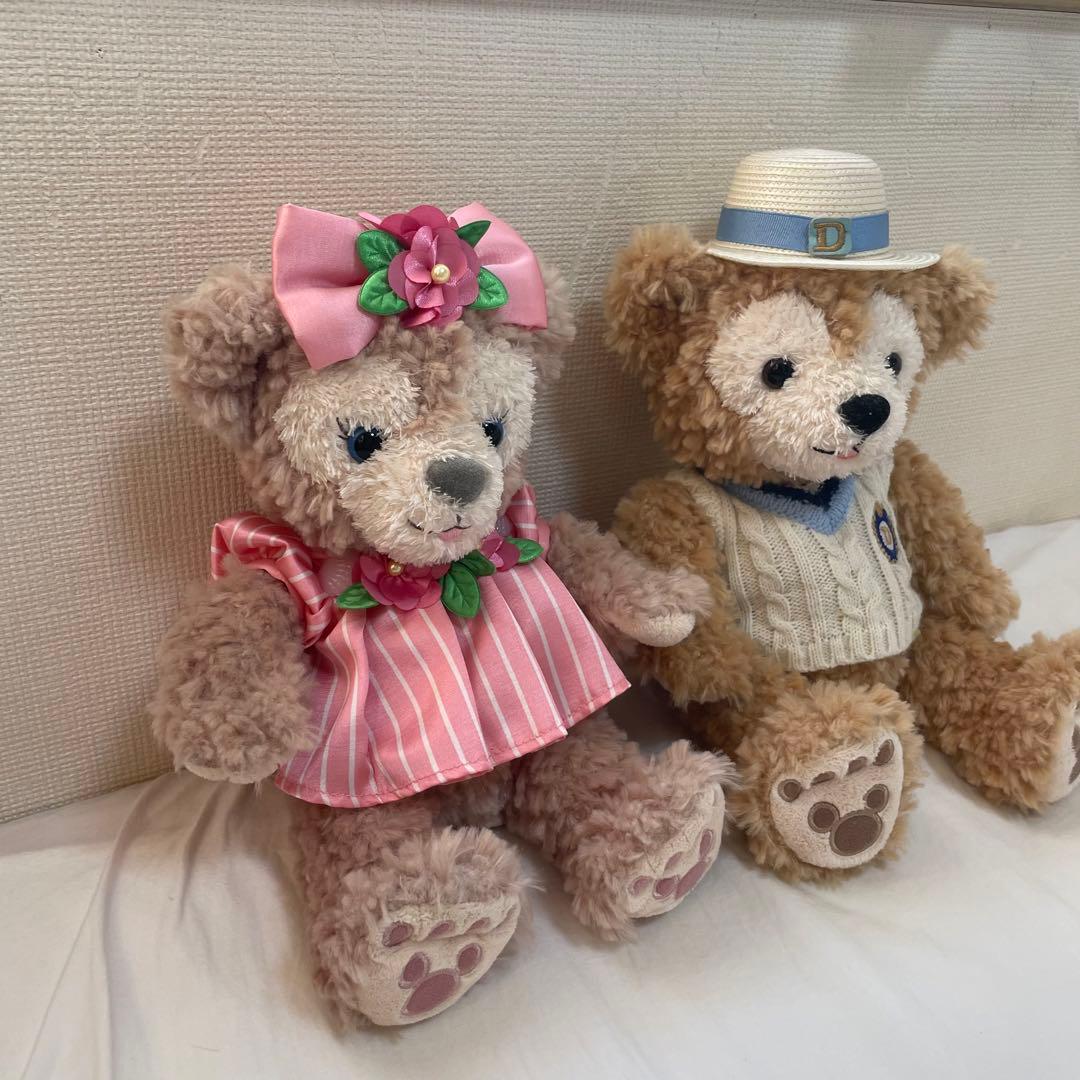 ダッフィー&シェリーメイ　ぬいぐるみ