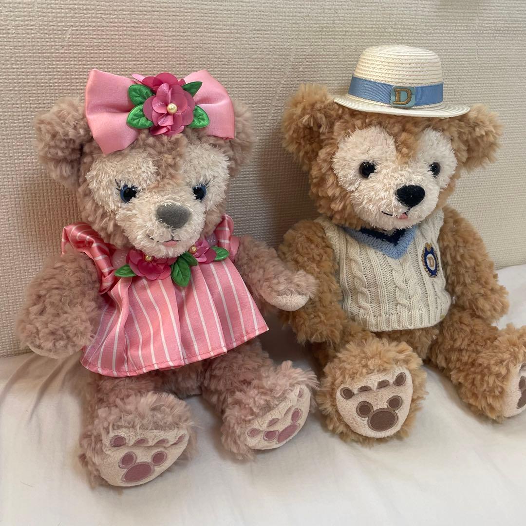 ダッフィー&シェリーメイ　ぬいぐるみ