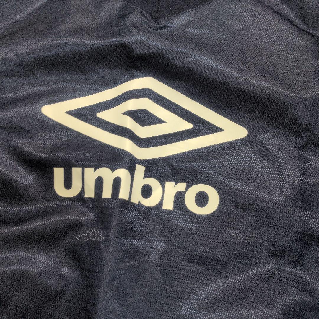 【美品✨UMBRO✨L】ピステ 上下 セットアップ 日本製 ネイビー 4540