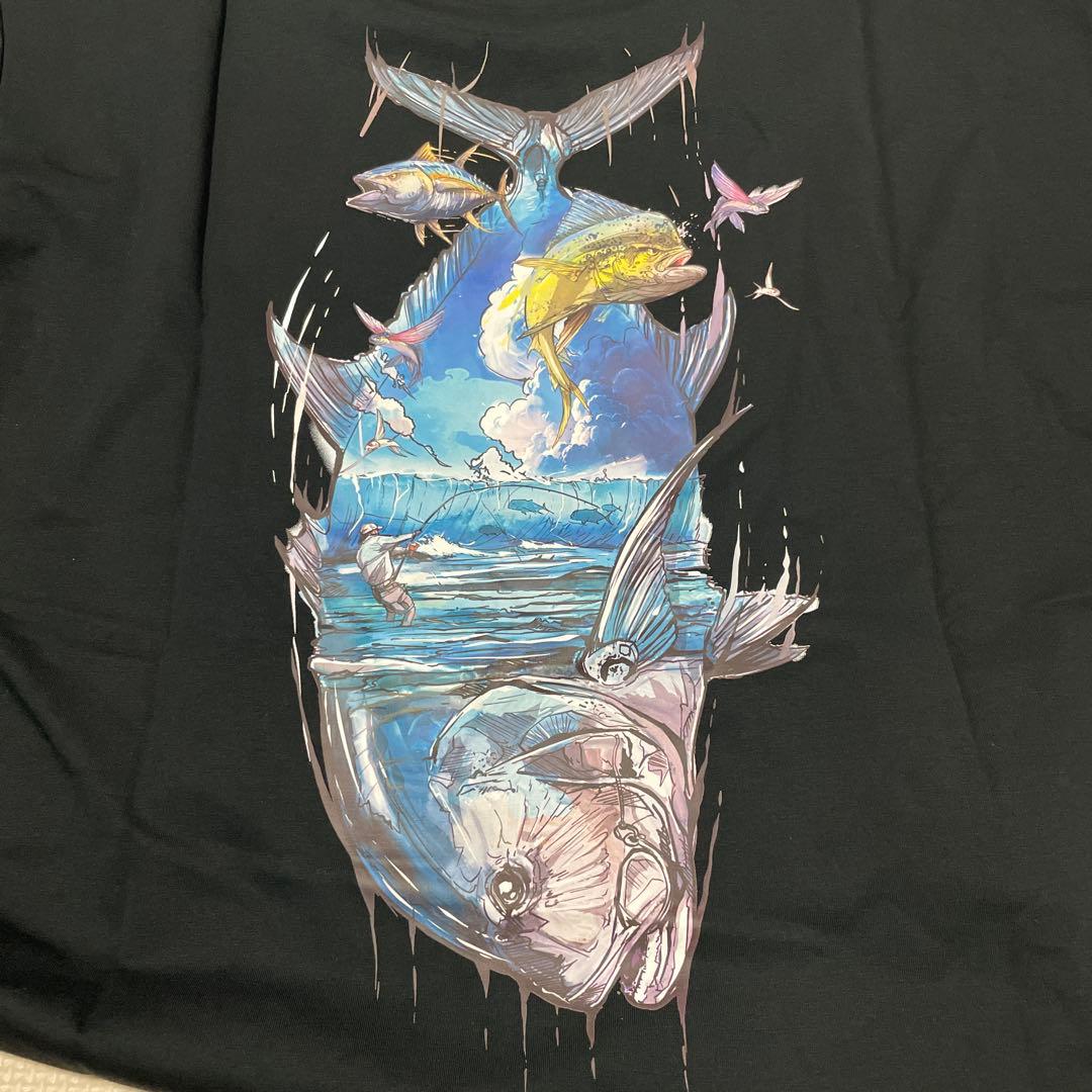 bkk Tシャツ　GT キハダ　シイラ　釣りTシャツ　シマノ　ダイワ