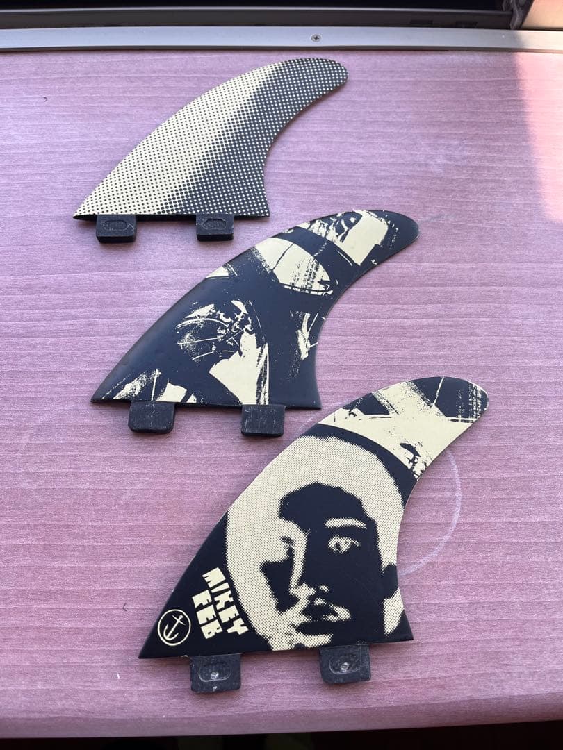 【美品】MikeyFebruary シグネチャーCaptainFin FCS M