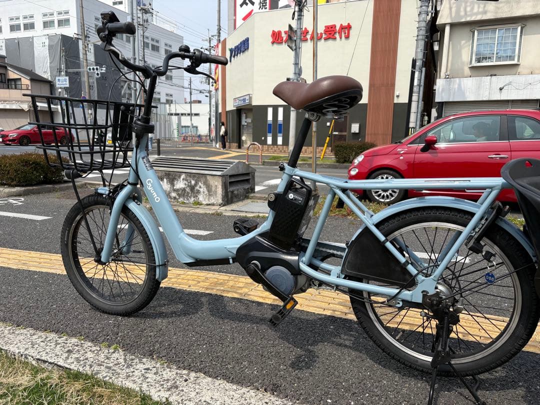 066中古 Panasonic gyutto電動アシスト自転車　16Ah 大阪