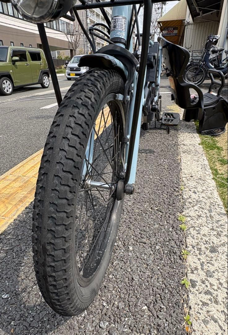 066中古 Panasonic gyutto電動アシスト自転車　16Ah 大阪