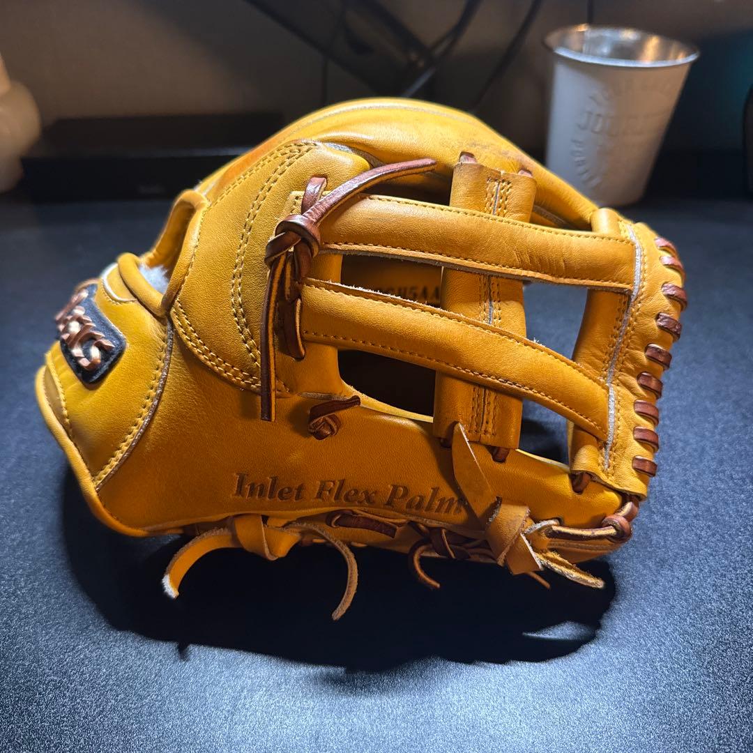 ※限界価格【美品】asics 硬式グローブ Inlet Flex Palm