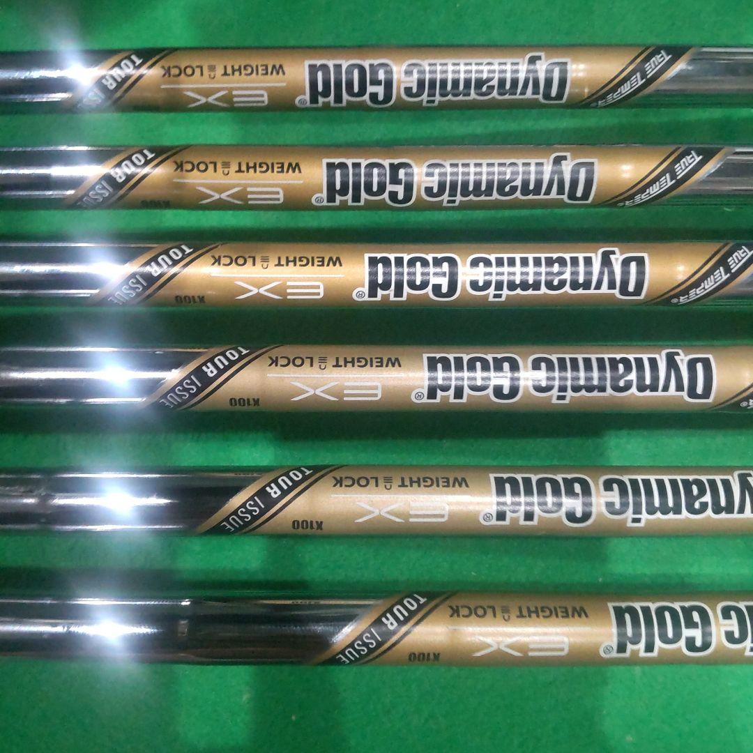 スリクソン ZXi7 アイアンセット #5-PW ダイナミックゴールド　x100