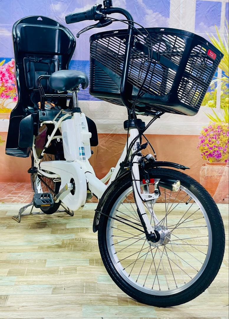 パナソニックギュット⭐️13AH！子供乗せ電動アシスト自転車Y3570