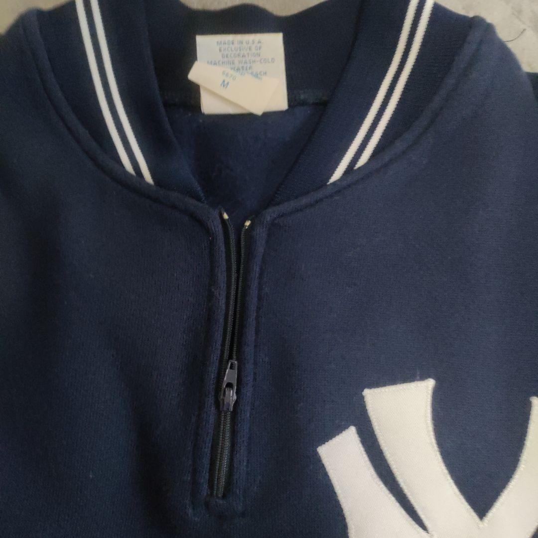 激レア90s USA製 ニューヨークヤンキース Majestic ジップアップ