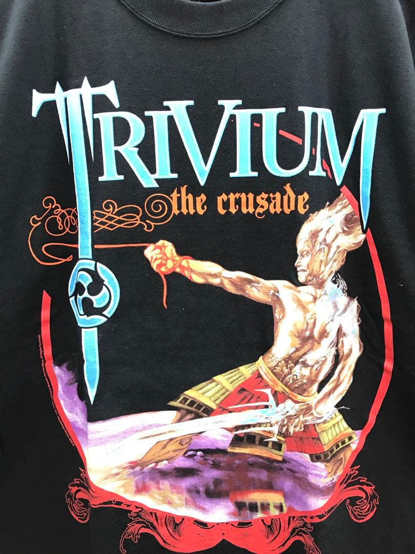 TRIVIUM ヘヴィメタ バンド ワールドツアー 2007 半袖Tシャツ