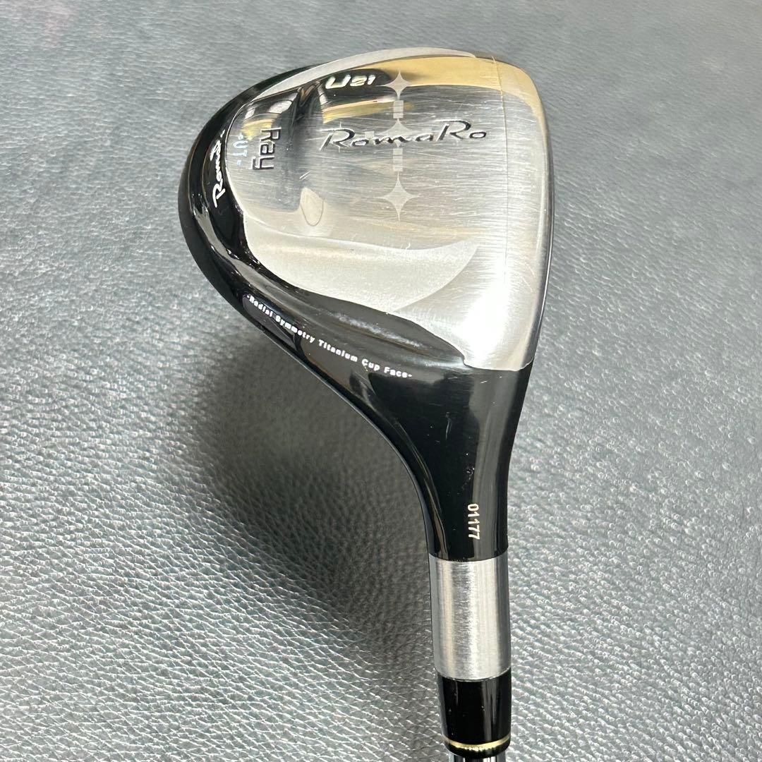 ロマロ Ray UT 18°/21°/24° 3本セット スチール S 綺麗め