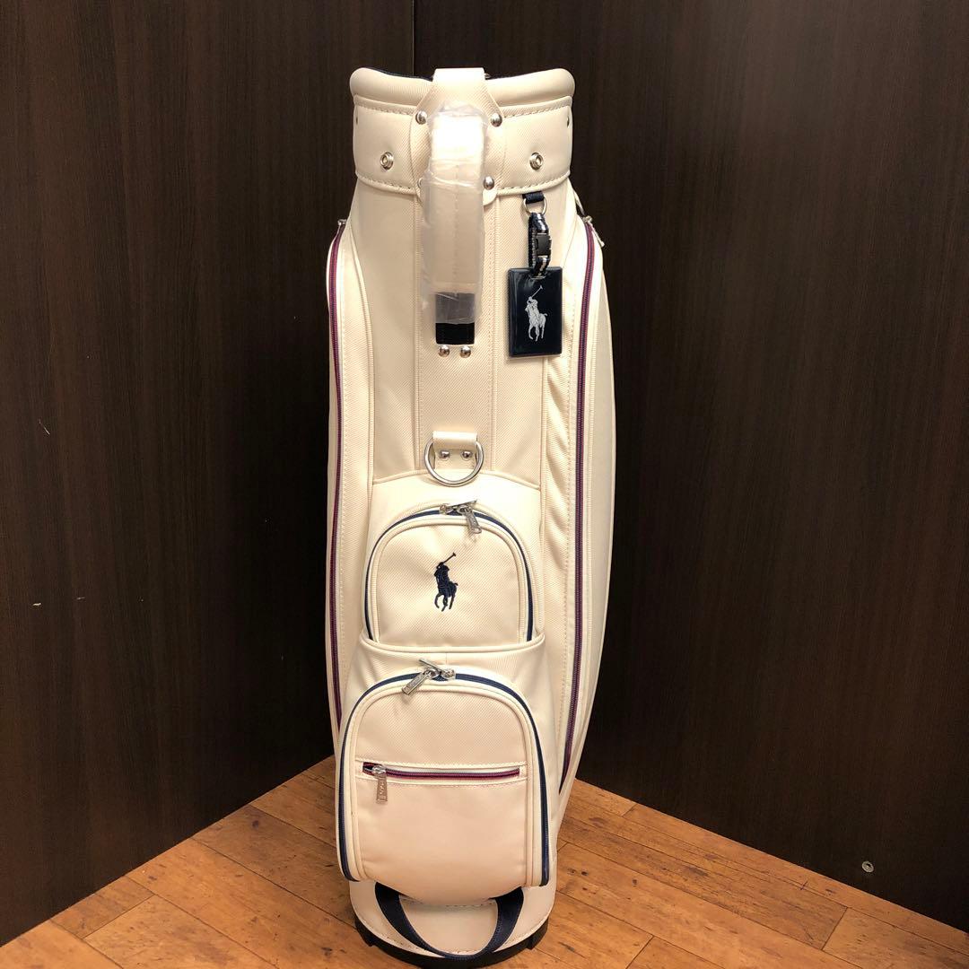 【新品】ポロ RLC107 8.5インチ キャディバッグ アイボリー