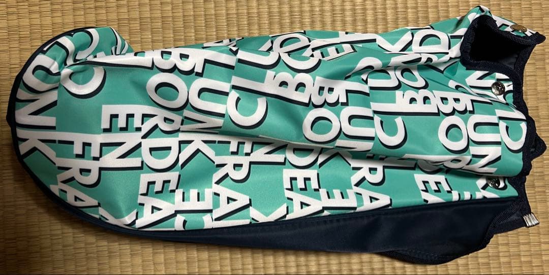 CLUNK キャディバック　総柄　スタンド式キャディバック