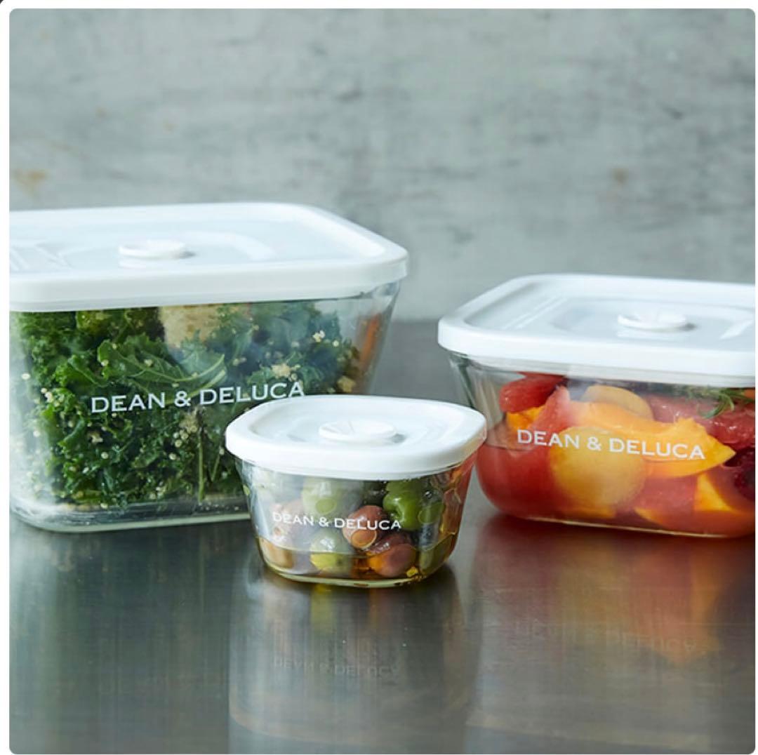 DEAN & DELUCA ガラス密閉パック&レンジ3サイズセット