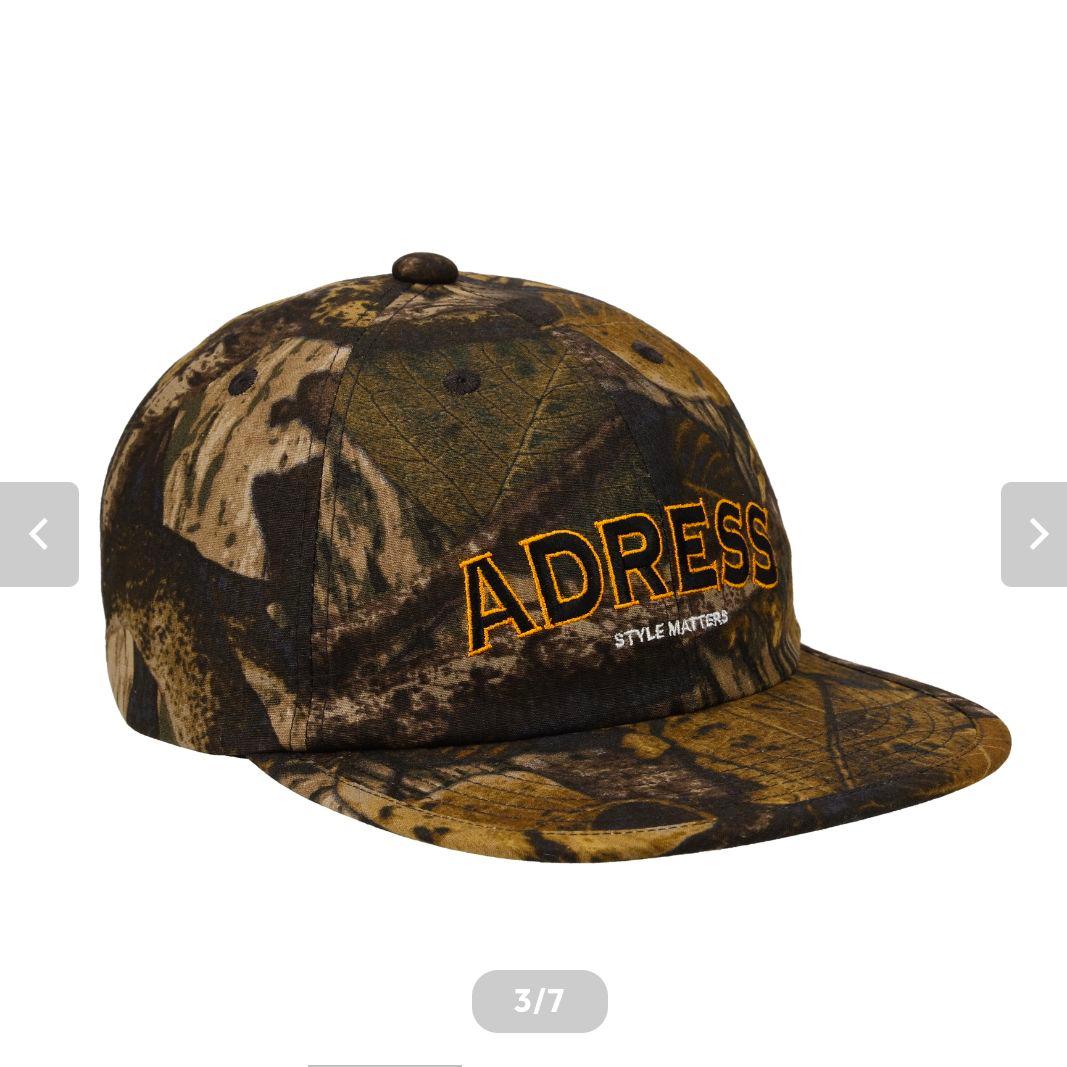 メンズウェア adress PACKABLE CAP CAMO