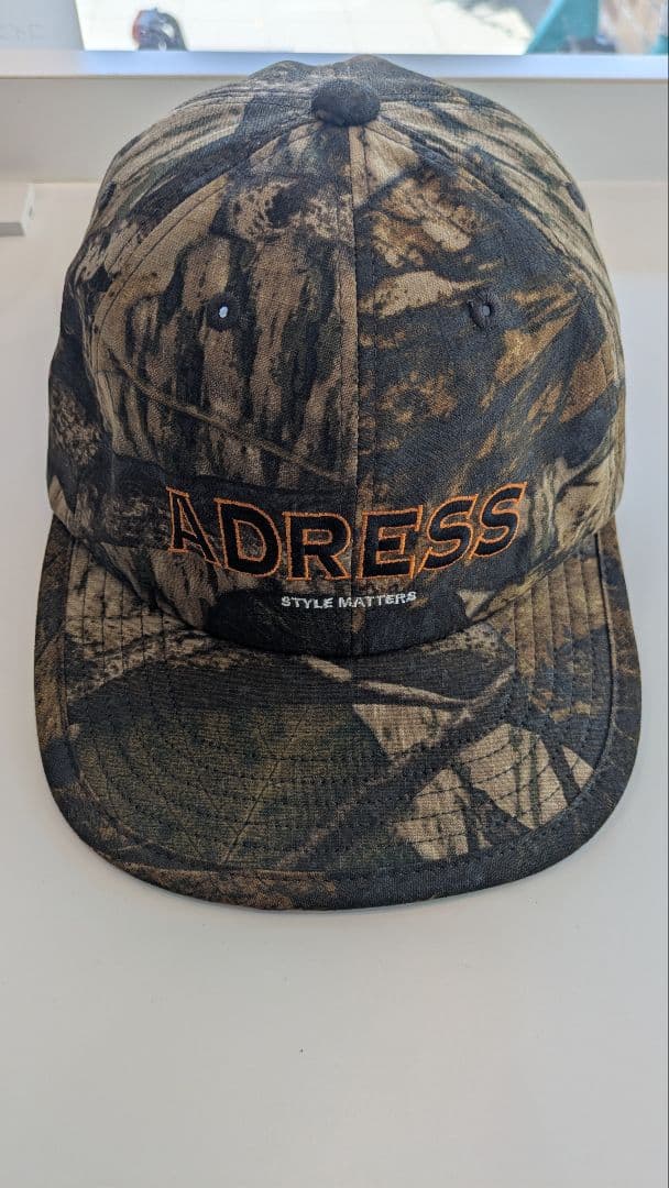 メンズウェア adress PACKABLE CAP CAMO
