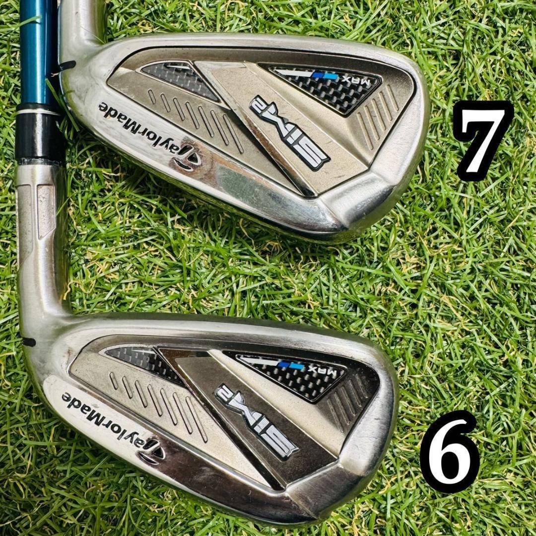 【訳アリ】テーラーメイド シム2マックス メンズアイアンセット 5本 S