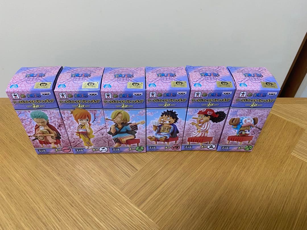 ワンピース　ワーコレ　和　6種コンプリート