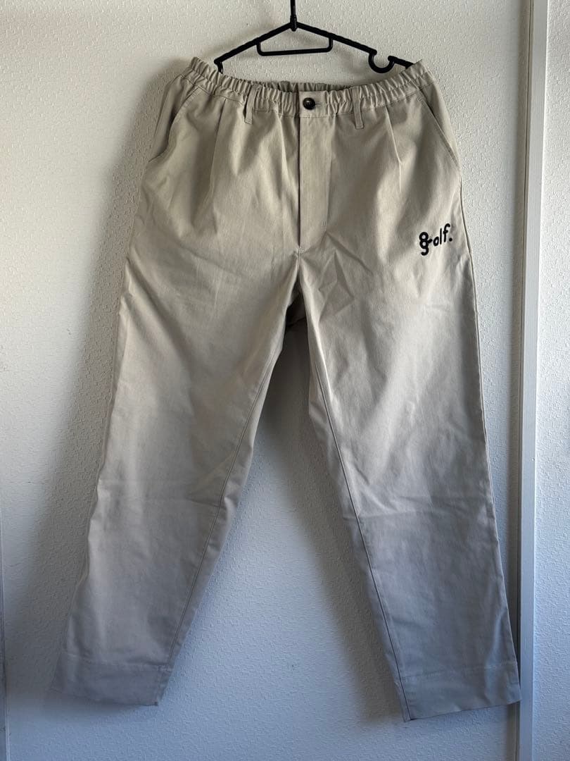 メンズウェア 8G SHOOT ONE TUCK STRETCH PANTS -IVORY-