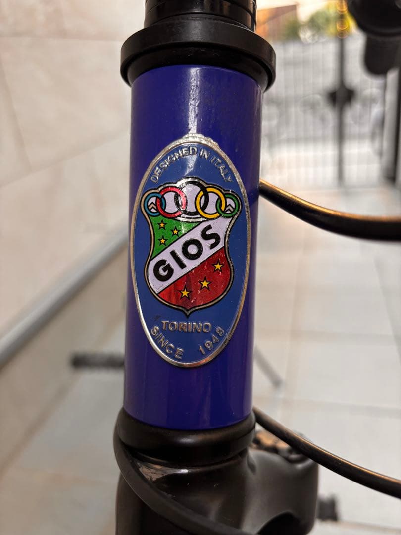 【値引中】GIOS GENOVAキッズマウンテンバイク24インチ 青 手渡し希望