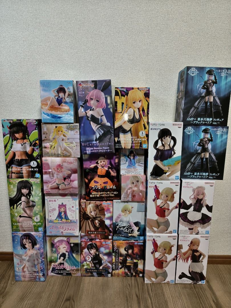 美少女フィギュア まとめ売り 24体セット ToLOVEる・リコリコ