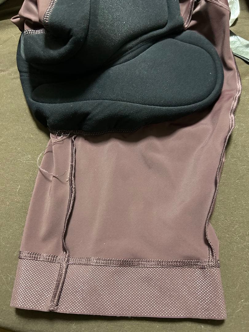 美品　Rapha ラファコア上下セット（Sサイズ）　Black&Mahogany