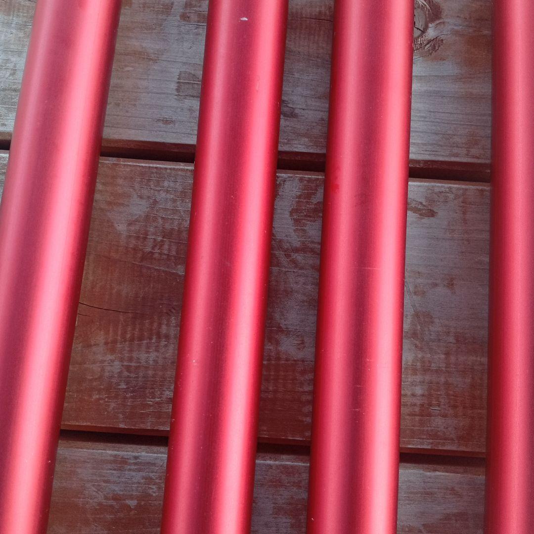 【良品】スノーピーク ウイングポール レッド 240cm