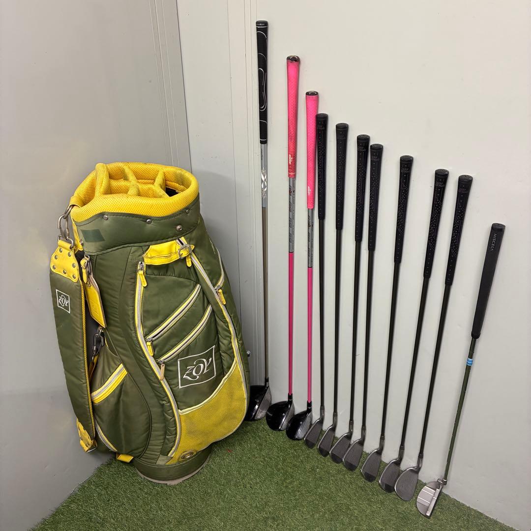 レディースゴルフクラブセット【TaylorMade】【ZOY】【テーラーメイド】