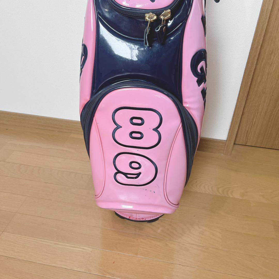 K196 専用PEARIY GATES 限定モデル ピンク キャディバッグ