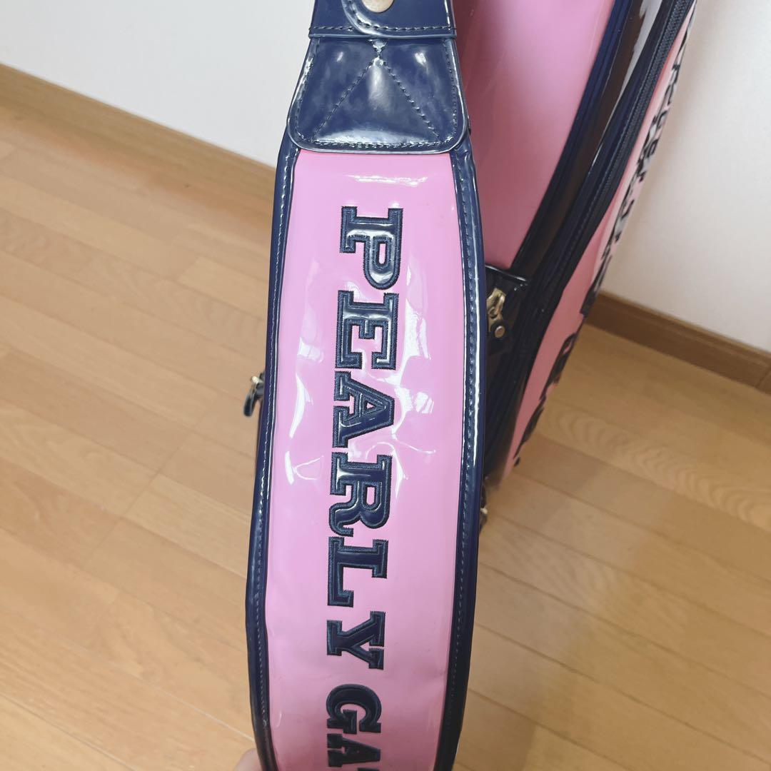K196 専用PEARIY GATES 限定モデル ピンク キャディバッグ
