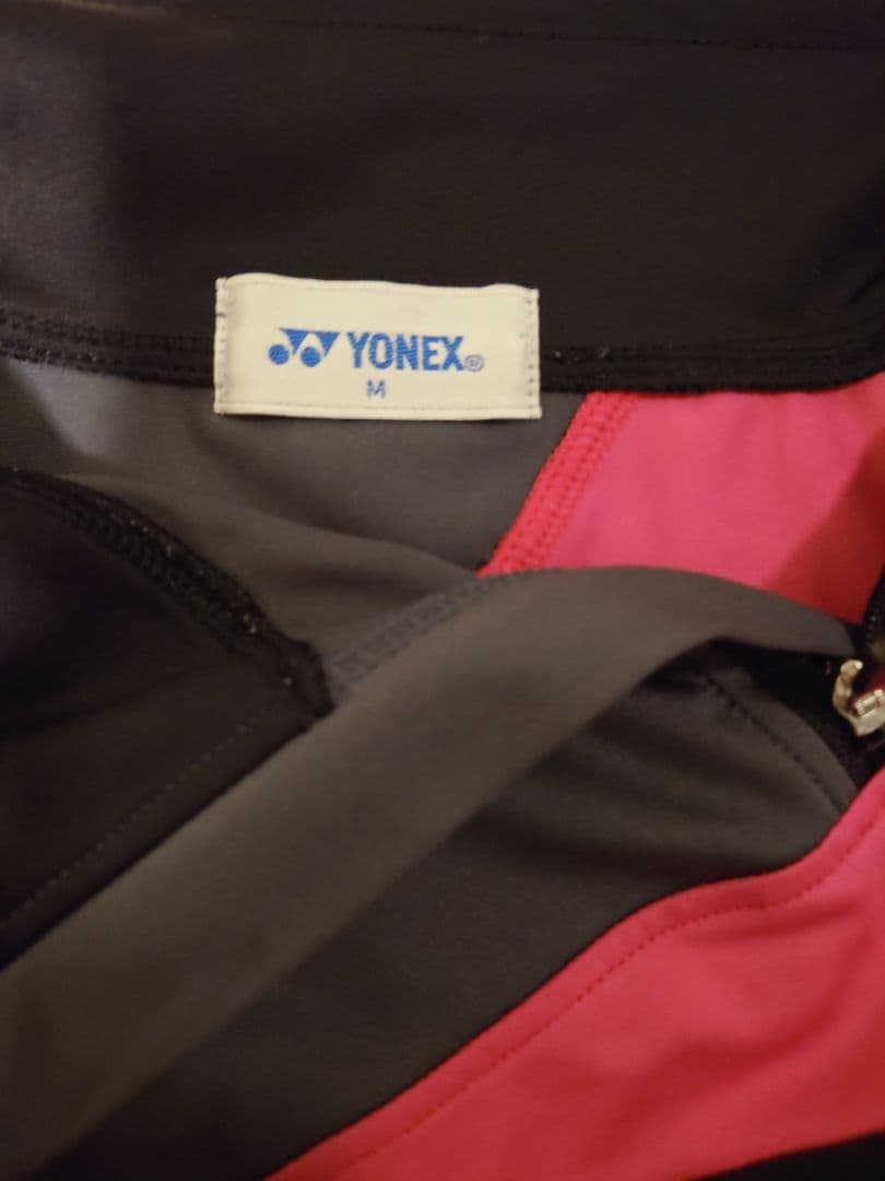 YONEX ネックジップ 長袖 M（神奈川 背面）