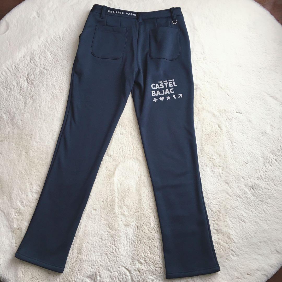 新品　カステルバジャックスポーツ　ロングパンツ　裏起毛　レディース　LL