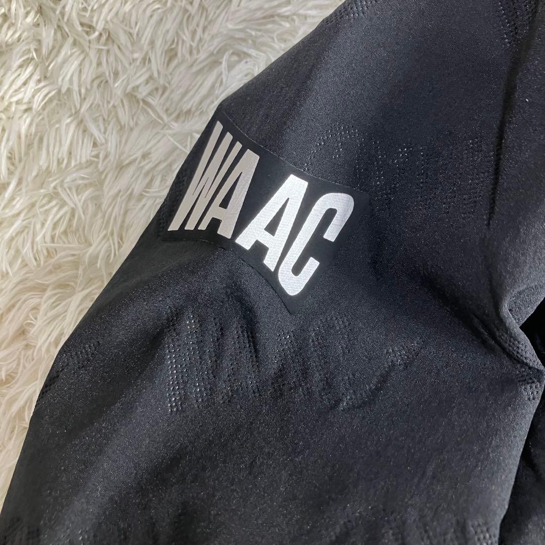 美品✨WAAC ワック　WOMENS ロゴエンボス ブルゾン　フード収納　3