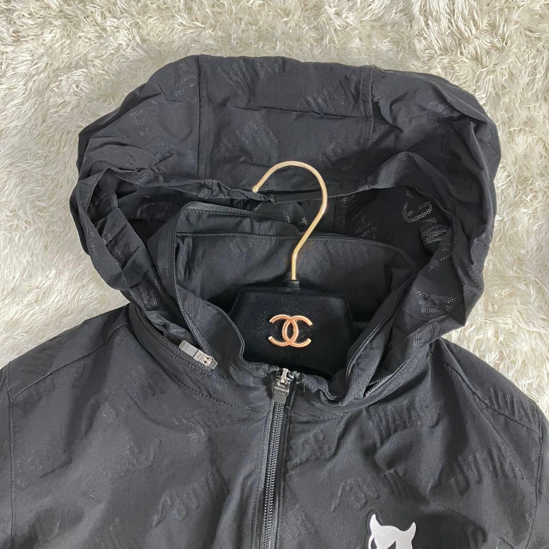 美品✨WAAC ワック　WOMENS ロゴエンボス ブルゾン　フード収納　3