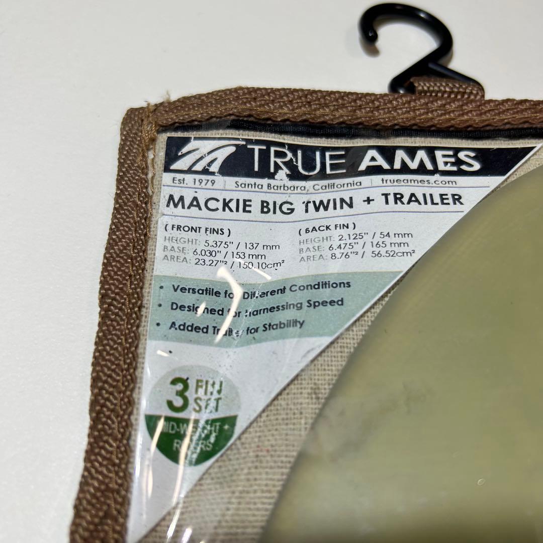 サーフィン・ボディボード TRUE AMES MACKIE BIG TWIN + TRAILER