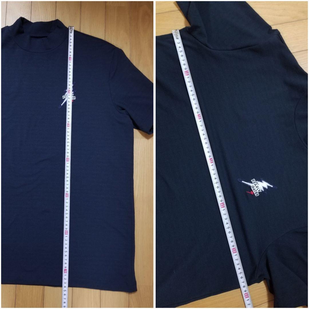 PEARLY GATESパーリーゲイツハイネックモックネックシャツ