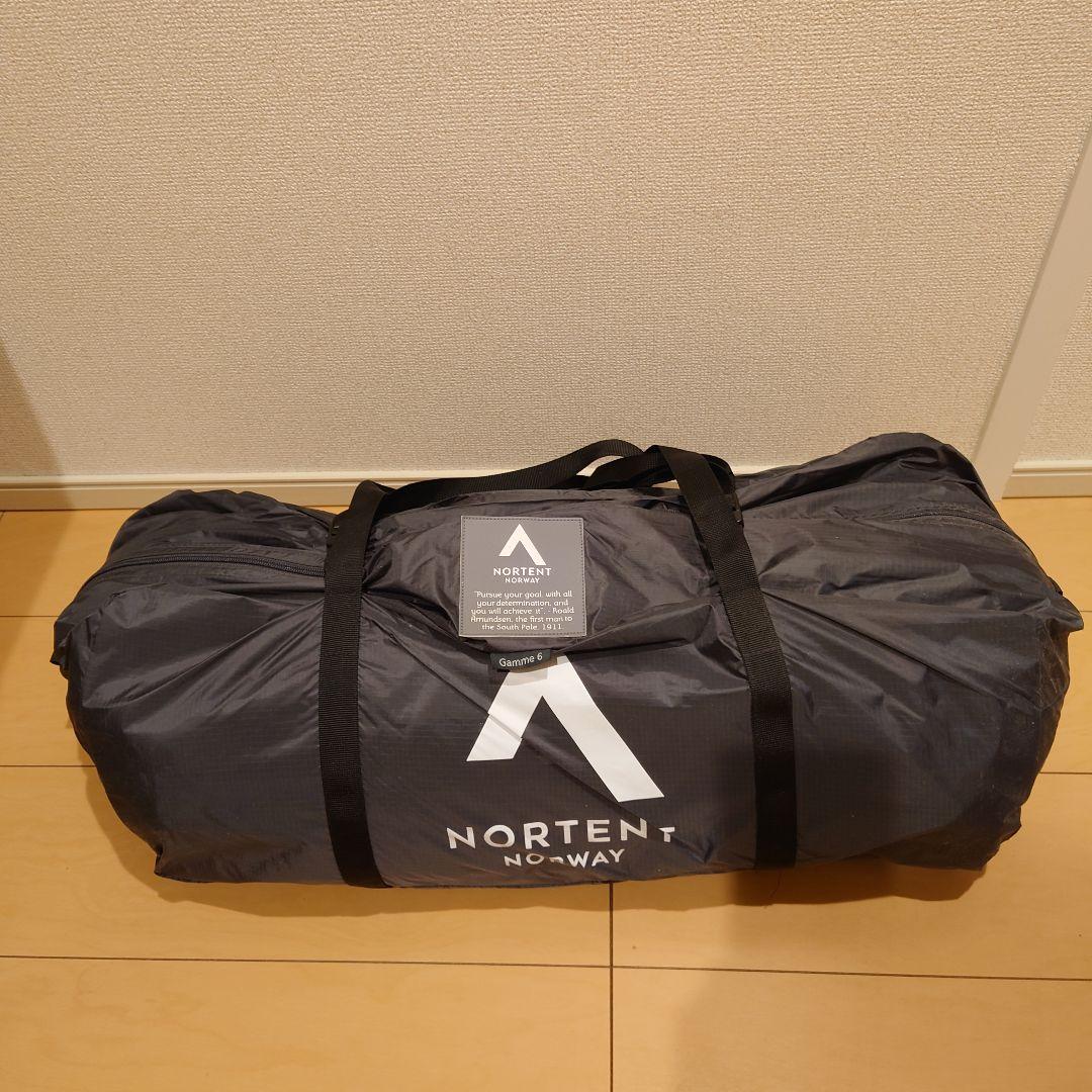 NORTENT Gamme6 Arctic,インナーテント,フロアシートのセット